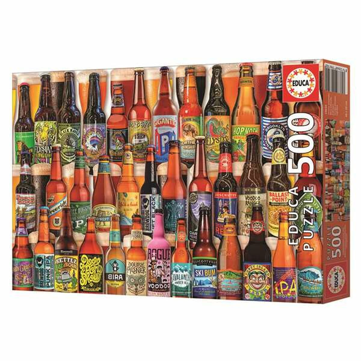 Puzzle Educa Craft Beer 500 Pièces