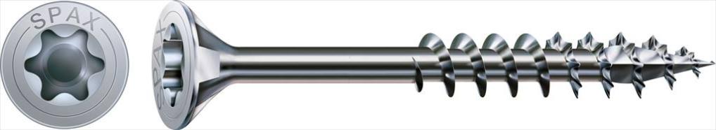 Lot De 250 Vis Acier Tête Fraisée Torx Spax, Diam.4.5 Mm X L.60 Mm