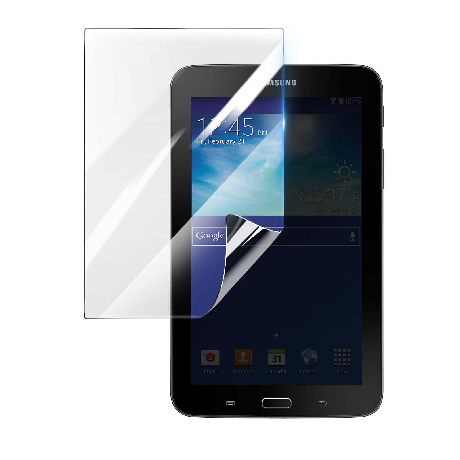 Protection Écran pour Samsung Galaxy Tab 3 Lite 7.0 en Hydrogel Antichoc Transparent