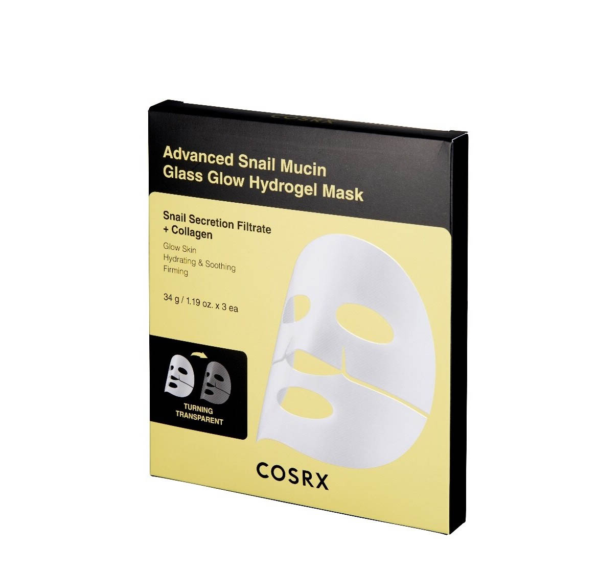 COSRX Advanced Snail Mucin Glass Glow Hydrogel Mask