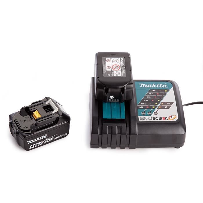 Makita Perceuse-visseuse A Percussion Brushless Dhp481rtj - 115 Nm - 2 Batteries 18v