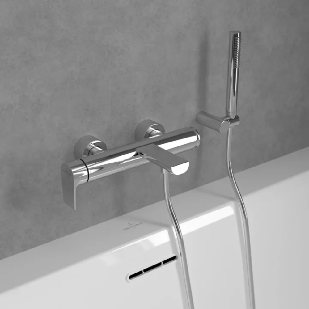 Mitigeur Bain Douche Mécanique Villeroy Et Boch Liberty Chrome