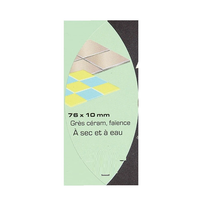 Disque Diamant Ultra Céram D. 76 X 10 X H 6 Mm Grès Céram / Faïence 11130149 Sidamo