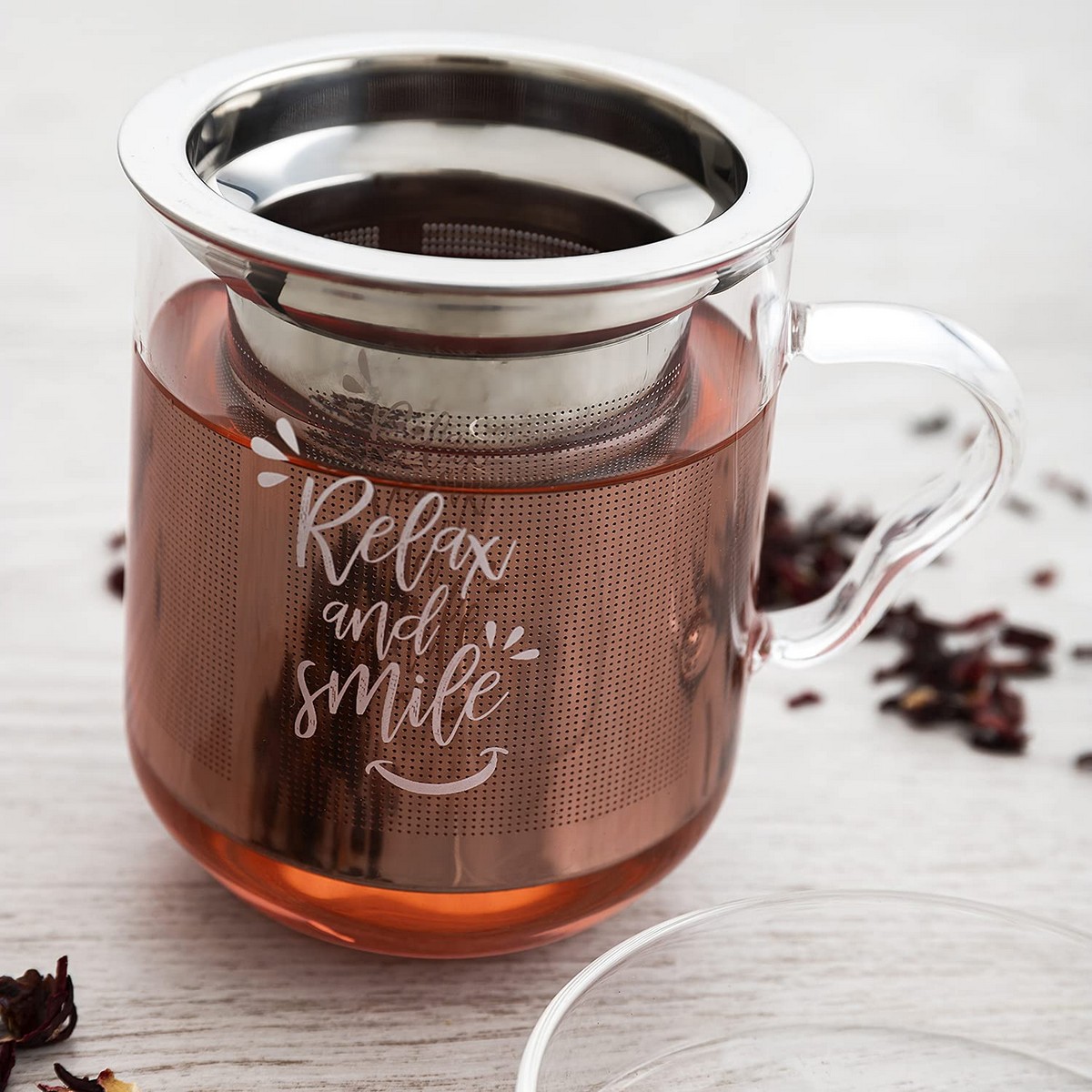 Ensemble De Tasses À Café Quid Transparent Acier Inoxydable Verre 3 Pièces (350 Ml)