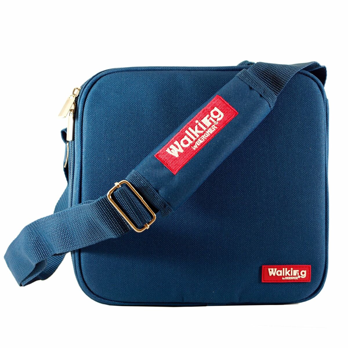 Ensemble De Sac Alimentaire Réutilisable Bergner Walking Bus Bleu Polyester (23 X 22 X 13,5 Cm)
