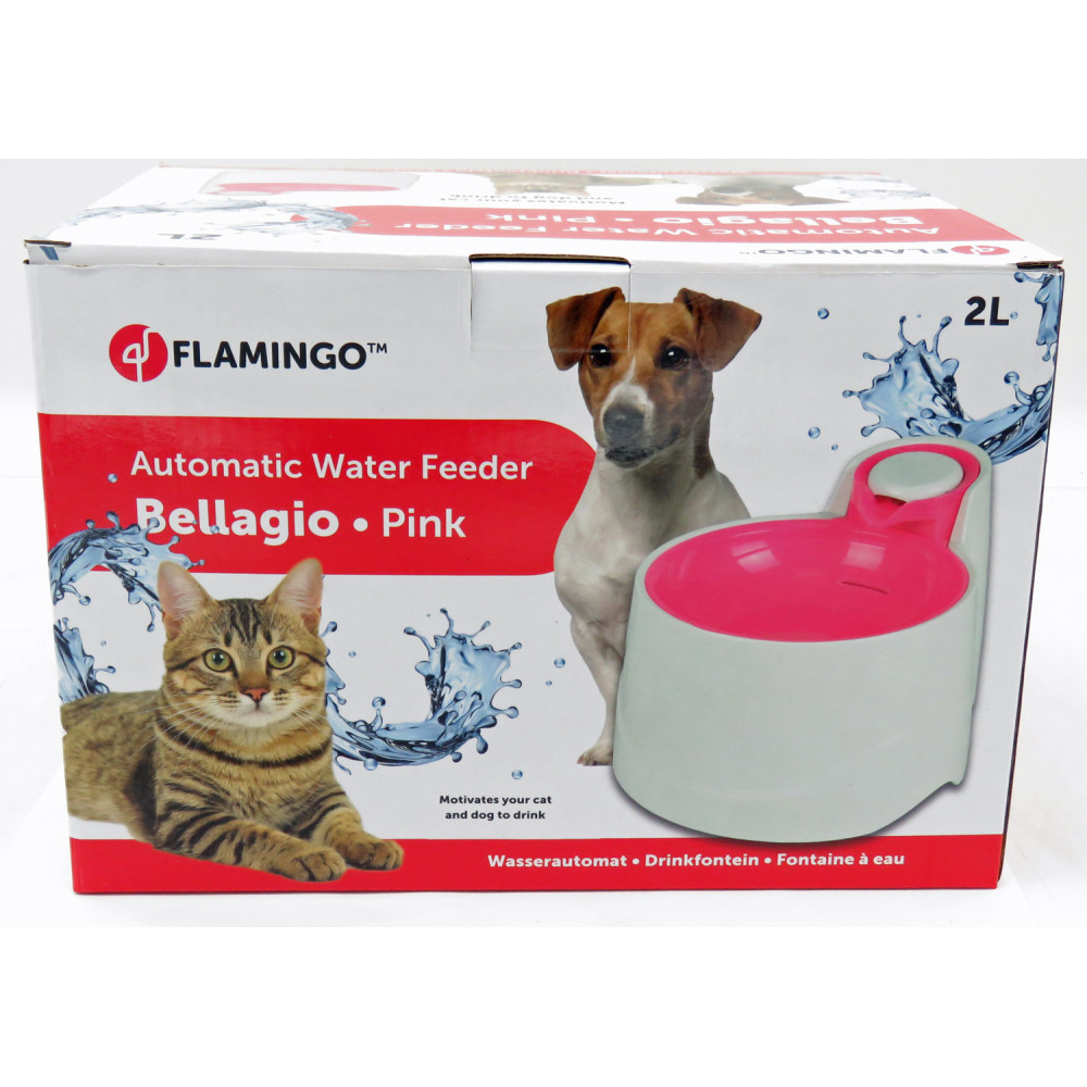 Fontaine À Eau Pour Chat Bellagio - Flamingo