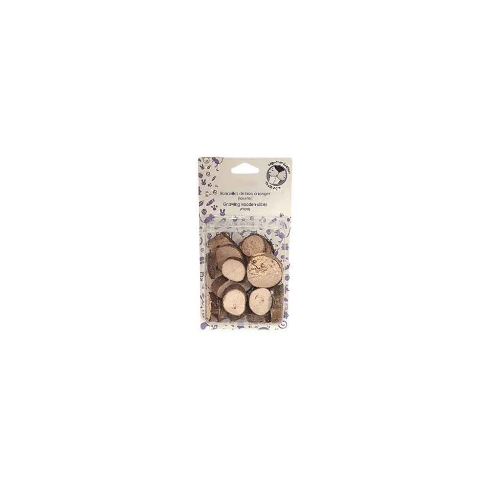 Lot De 54 Rondelles De Bois Naturel 6-7 Cm - Pré-percées, Avec Ficelle Jute, Pour Bricolage Et Décoration