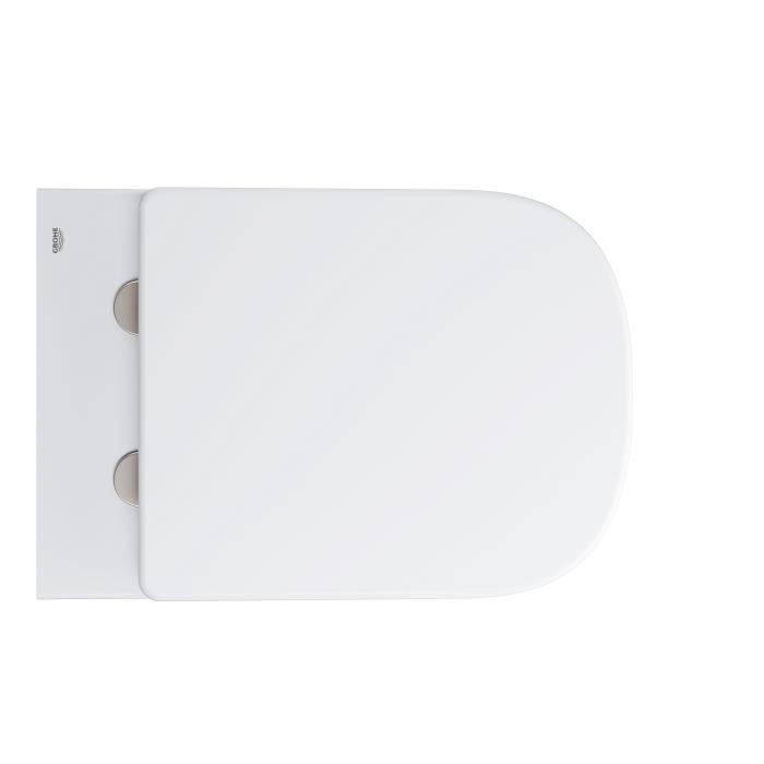Set WC Complet Merida - Céramique Blanche Avec Abattant SoftClose, Sortie Horizontale