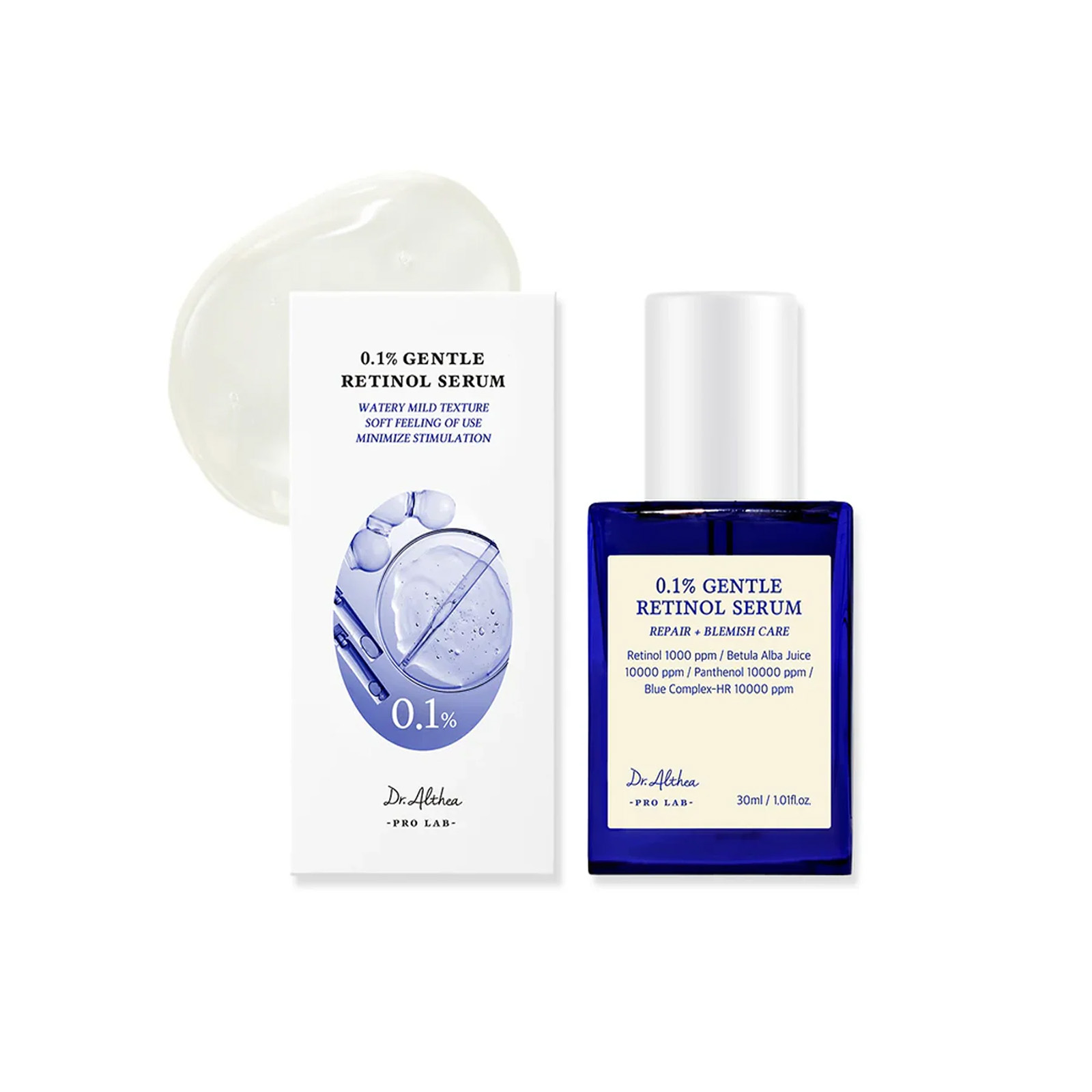 Balenie DR. ALTHEA 0.1% Gentle Retinol Serum