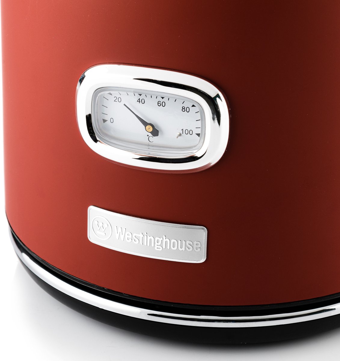 Westinghouse - Retro -  Grille Pain 2 Fentes  + Bouilloire - Rouge