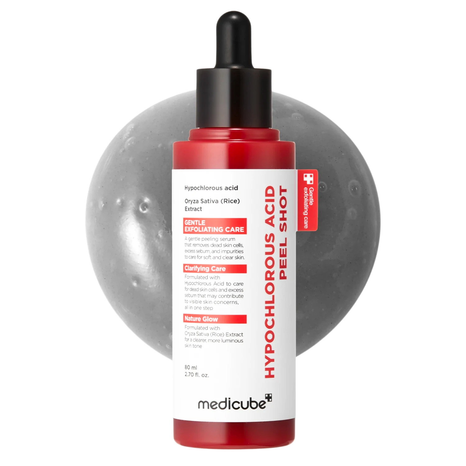 MEDICUBE Hypochlorous Acid Rice Body Peel Shot – produktový obrázok 3