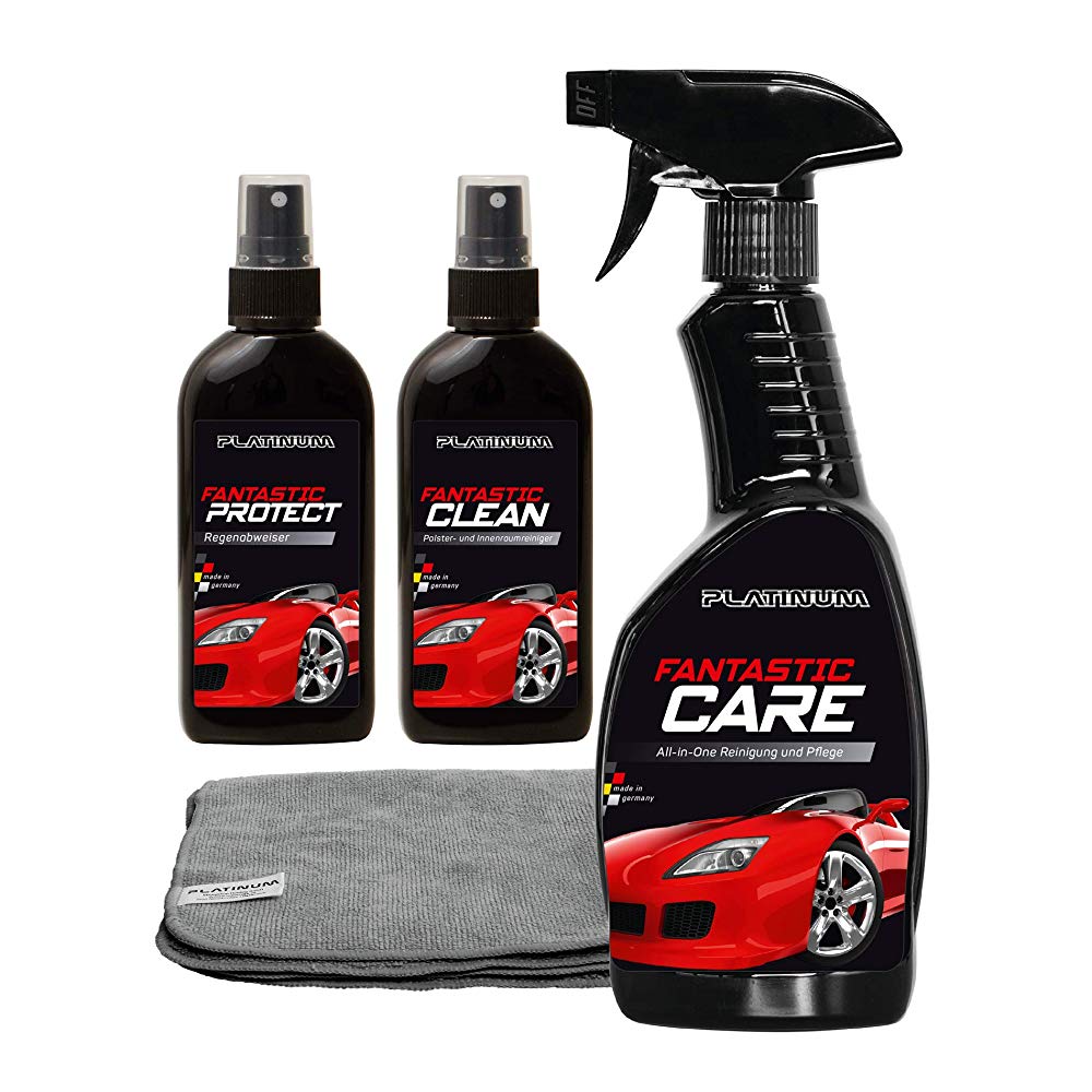 Homemax Platinum Fantastic Results Car Cleaning Set