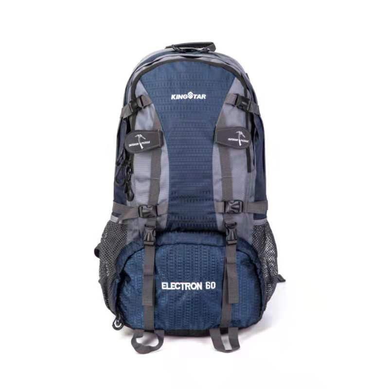 King Star Water-Proof Lightweight Travel Hiking Backpack Daypack-60L - Blue