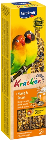 Bâtonnets Vitakraft Agapornis Pour Perroquets - Délicieux Et Nutritifs