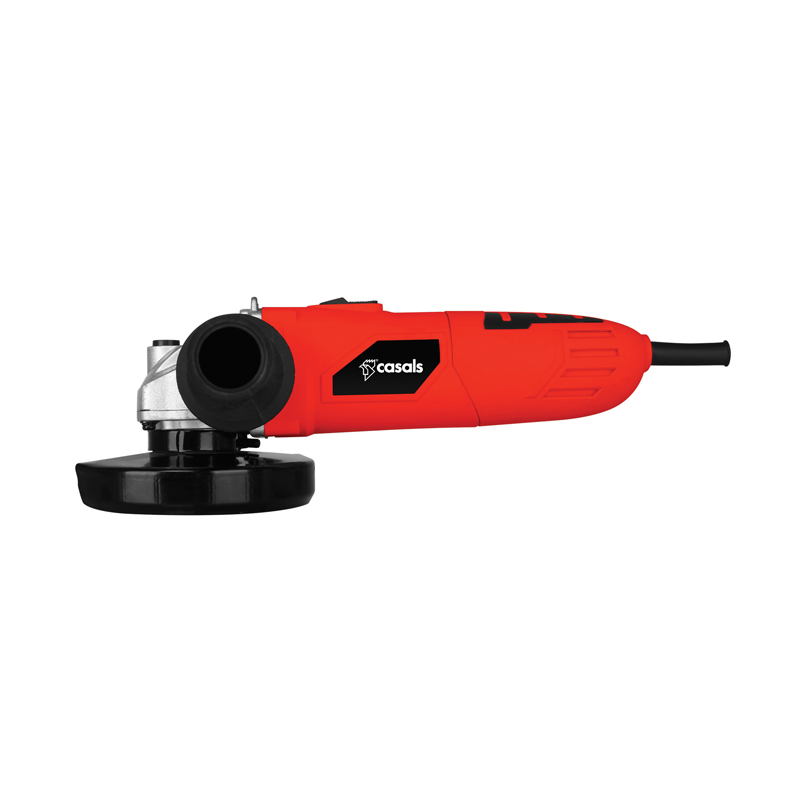 Casals Angle Grinder With Auxiliary Handle Plastic Red 115mm