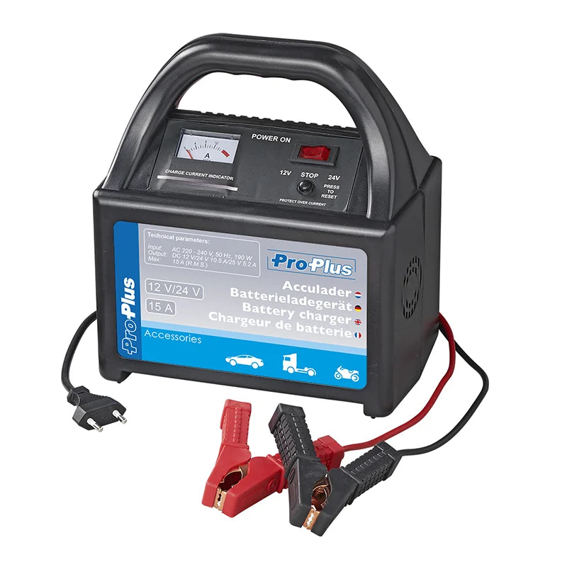 Chargeur De Batterie 12v/24v 15amp.