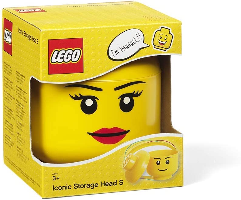 Lego - Tête De Rangement Fille Empilable S