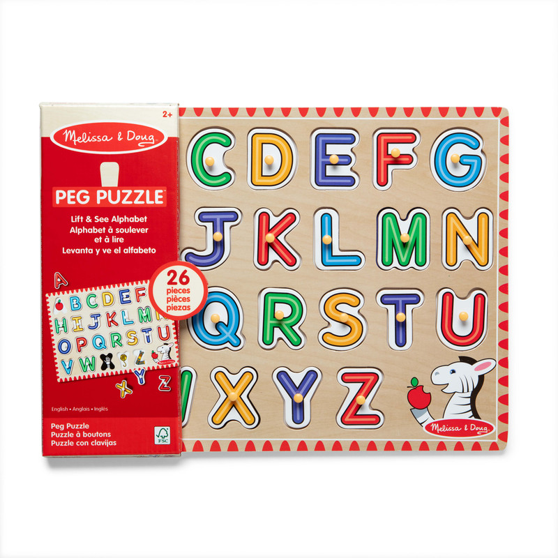 Melissa & Doug ‎ألغاز بأوتاد‎, ‎سنوات فما فوق ‎3‎‎