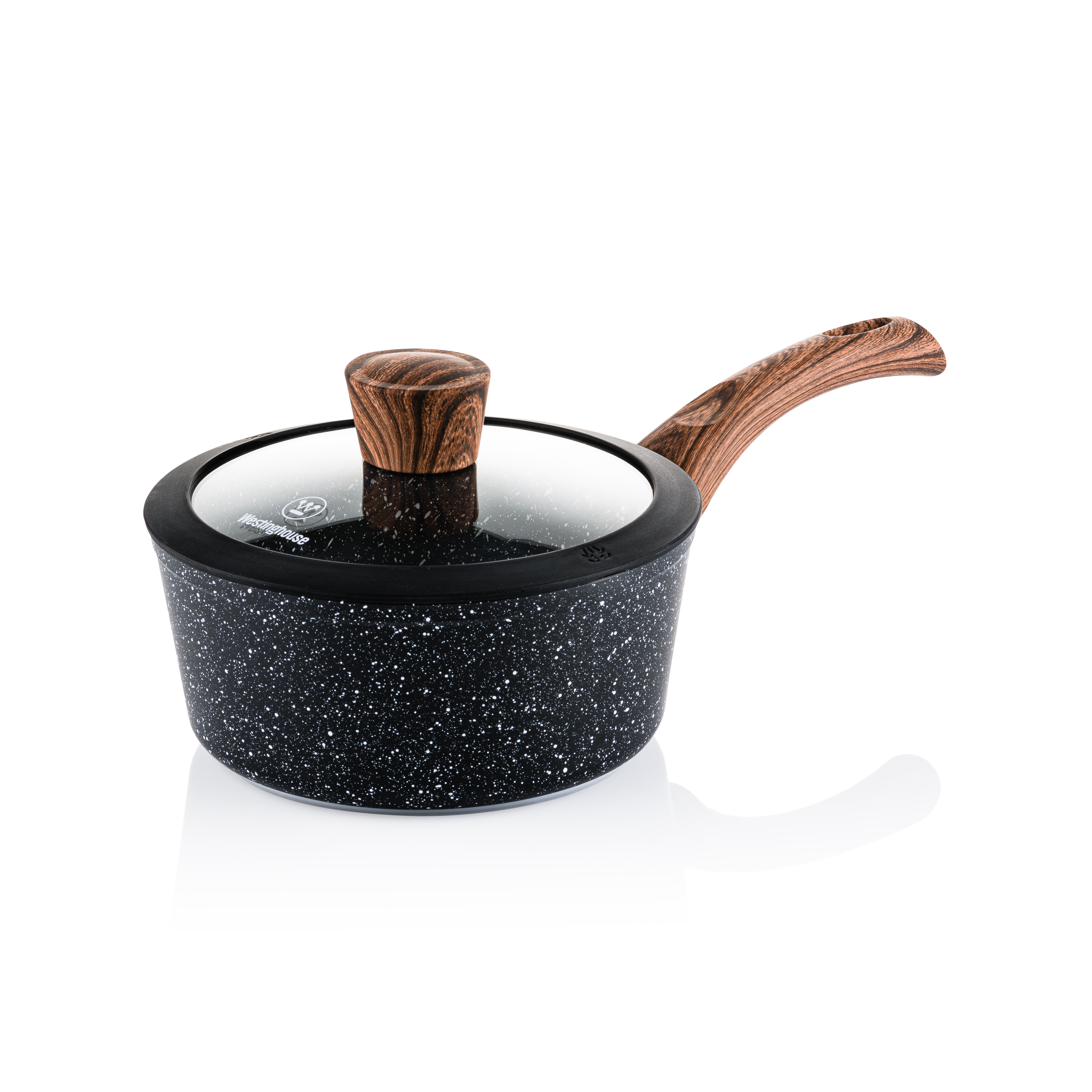 Westinghouse - Casserole 18 Cm - Induction - Marbre Noir - Edition Spéciale