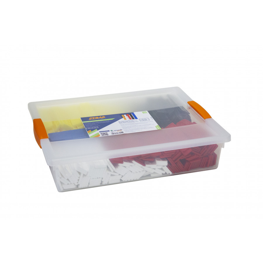 Cale Plate 100 X 24 Mm Assortiment, 400 Pièces 188955 Edma