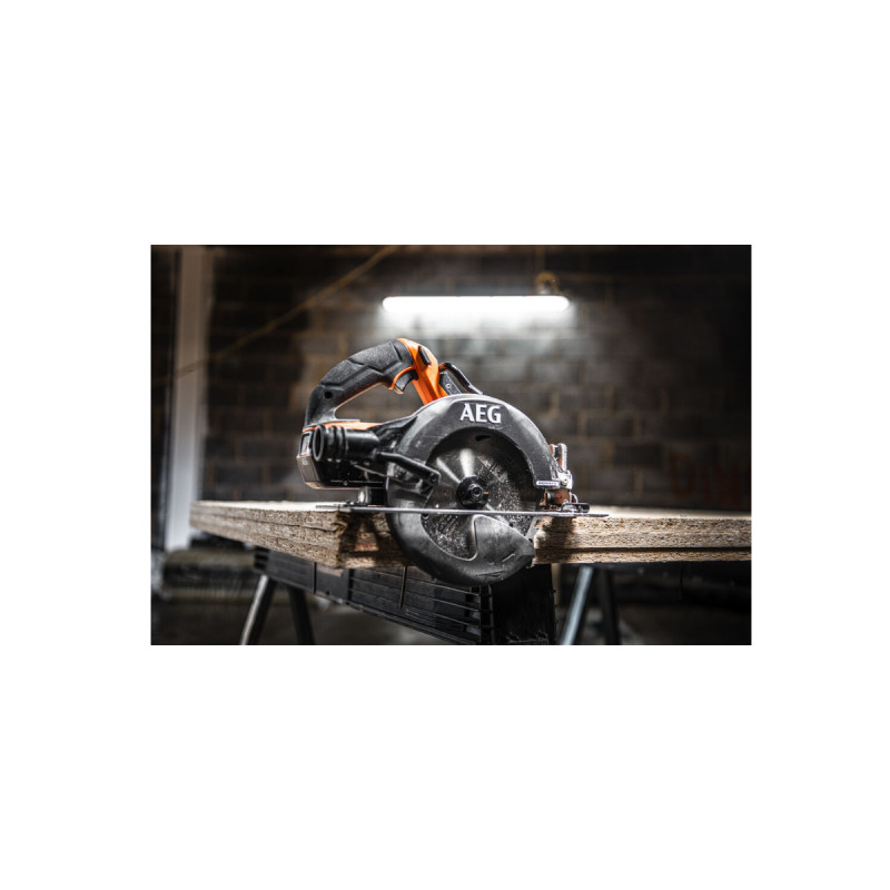 Pack Aeg 18v - Scie Circulaire Brushless 190 Mm - Batterie 4.0 Ah - Chargeur