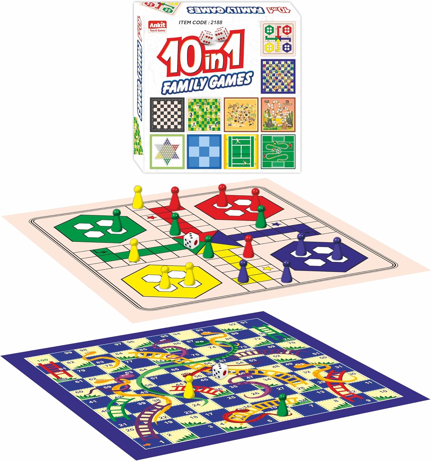 أنكيت للالعاب والدمى Board Game, 6 Years And Above, English