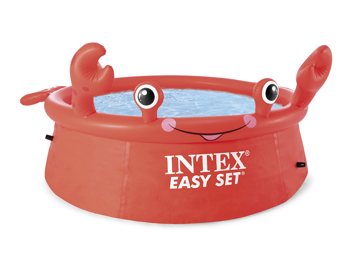 Intex Piscine Gonflable Crabe Heureux Easy Set 183x51 Cm