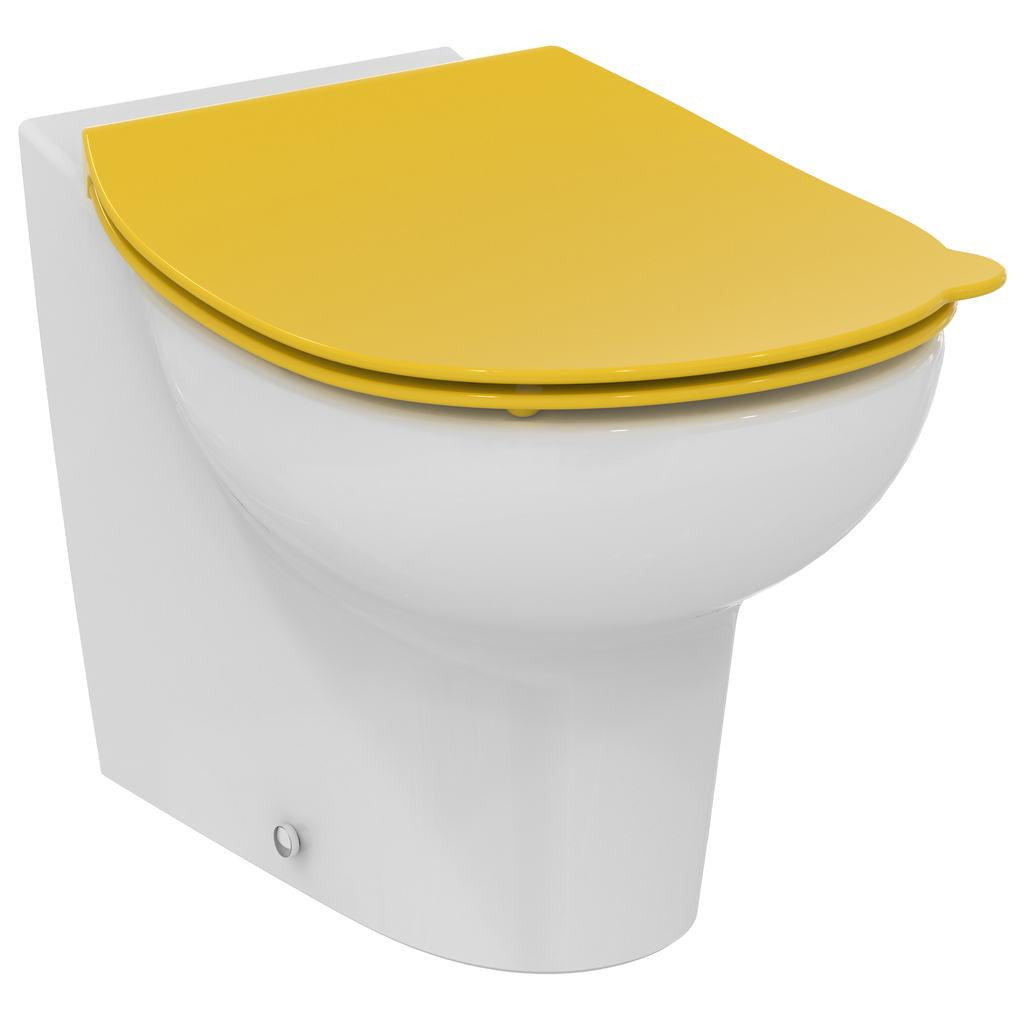 Ideal Standard - Assise Et Abattant Pour Cuvette Suspendue Enfant Jaune - Contour 21 Ideal Standard