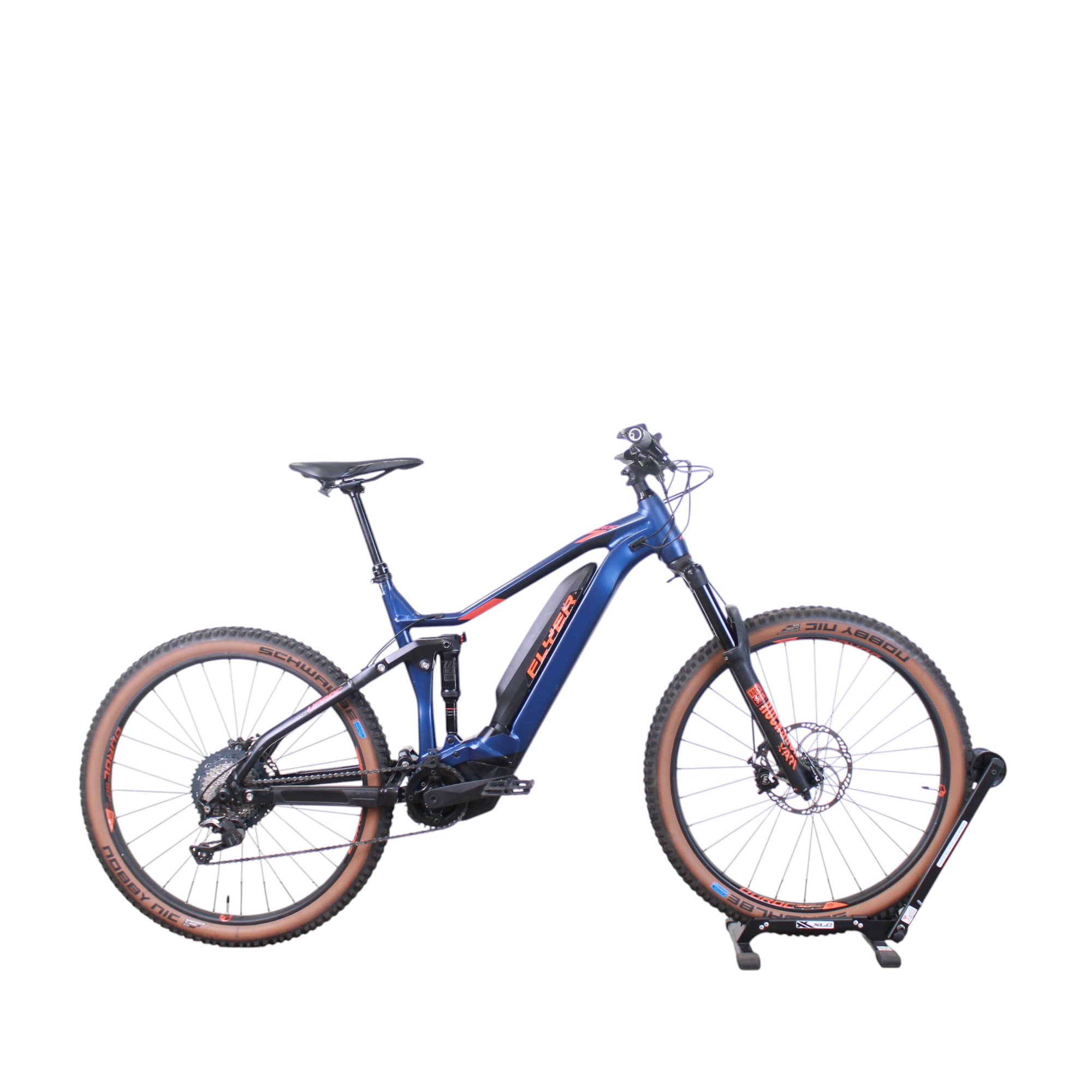 Flyer  - 25Km/H -  Bleu    -  36 V - 17 Ah - 630 Wh - Excellent État