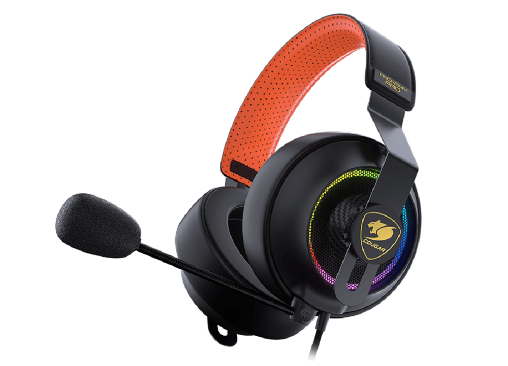 COUGAR Gaming Cougar Phontum Pro Prix Casque Avec fil Arceau Jouer USB Type-A Orange - Neuf