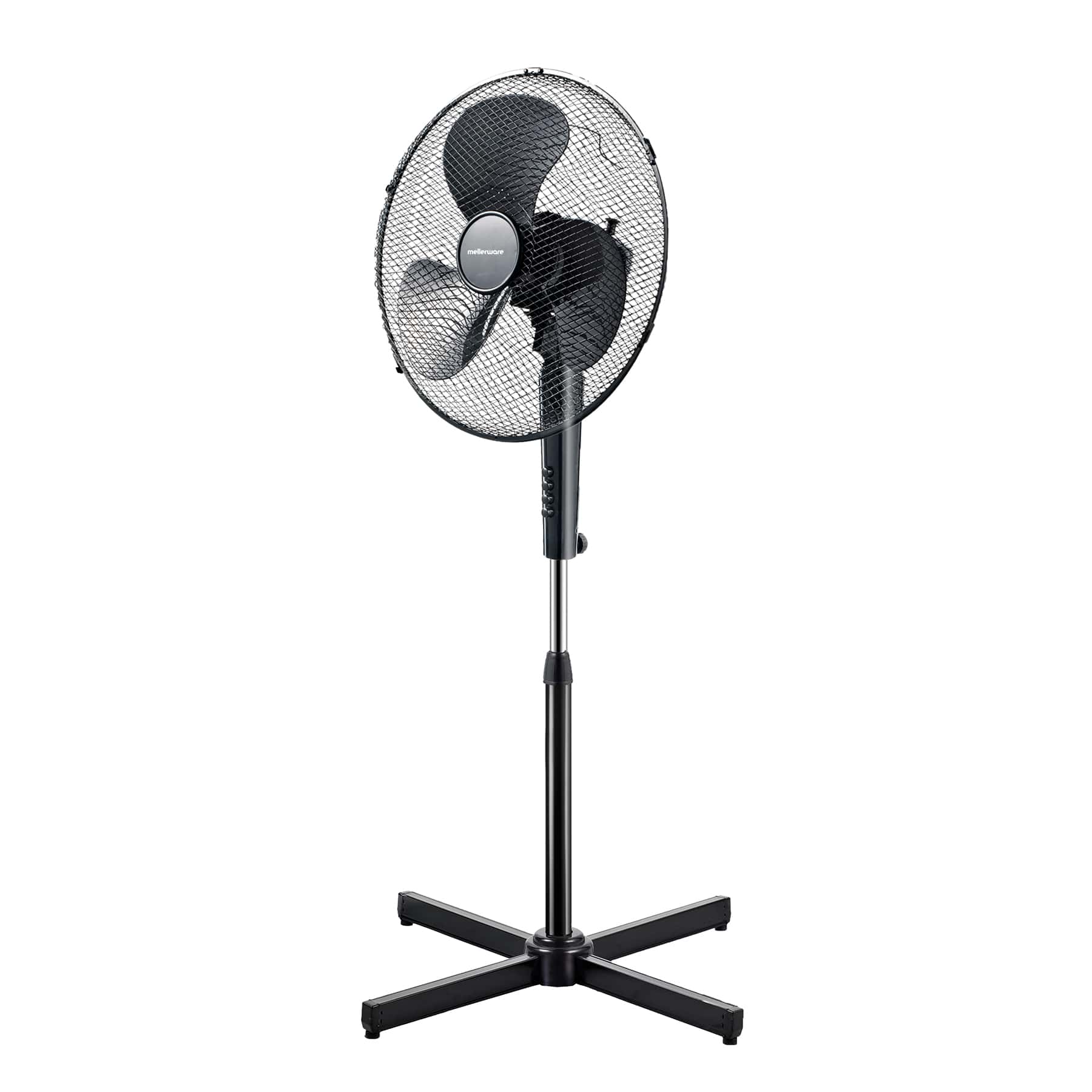 "Breeze Black" 3 Speed Pedestal Fan 40cm 45W
