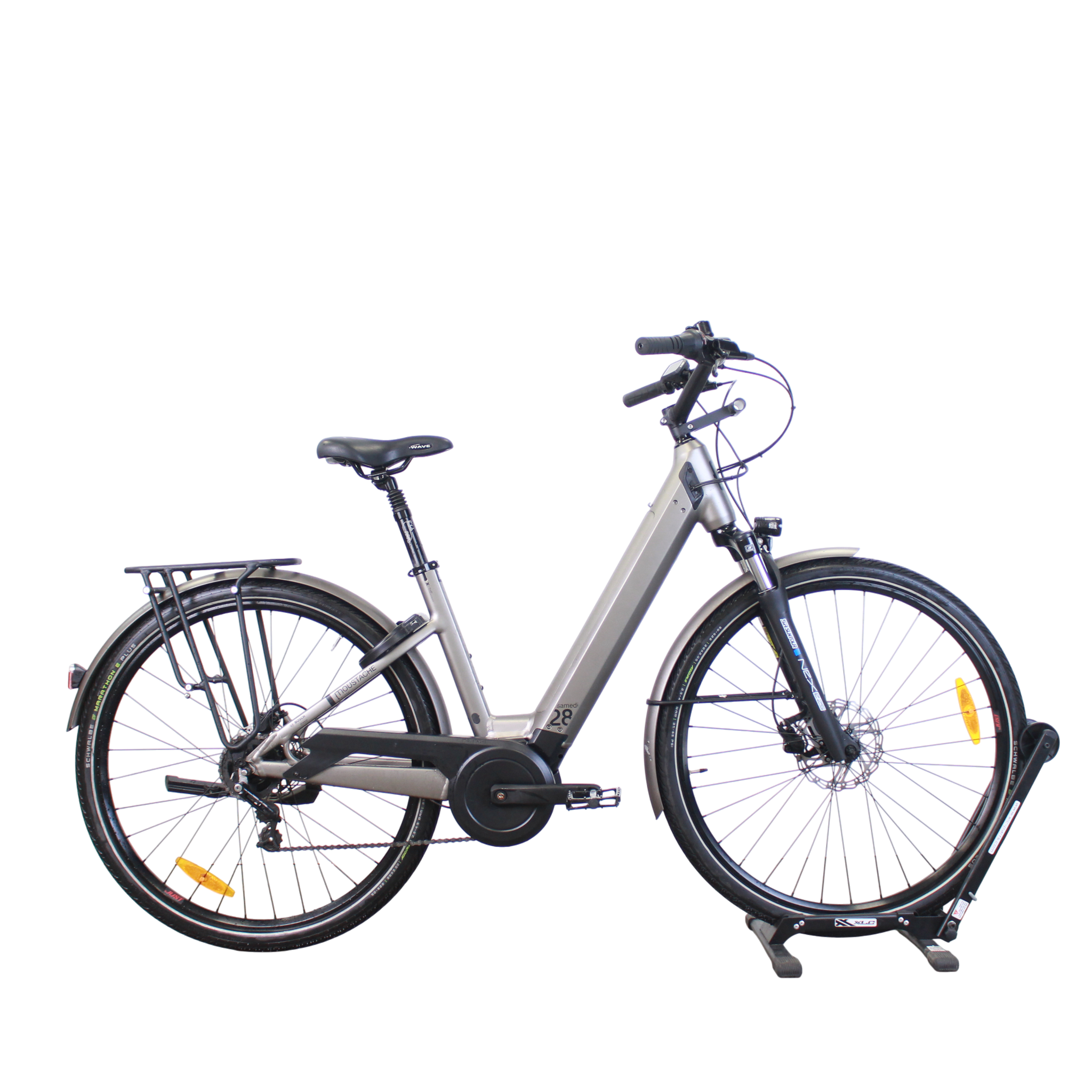 Moustache  - 25Km/H -  Gris    -  36V - 13Ah - 500Wh - Excellent État