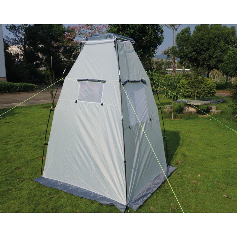 Bayasun Abri Éxtérieur Elysée Multifonctionnel 140 X 140 Cm Fenêtre Porte Zippée Camp