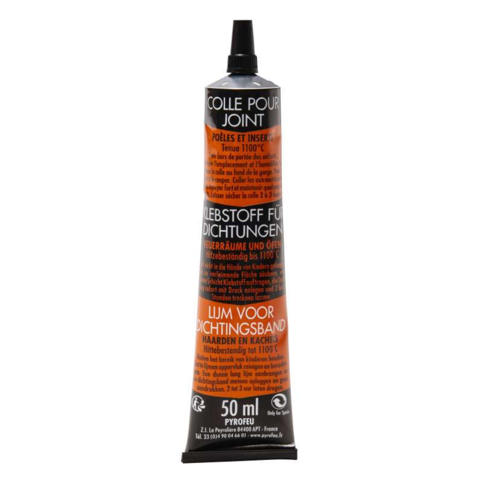 Colle Réfractaire Pour Joints Pyrofeu