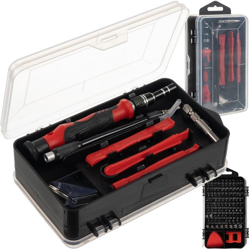 Hconfortxl-jeu Kit Tournevis De Précision Embouts Hexagonaux Torx 110pcs