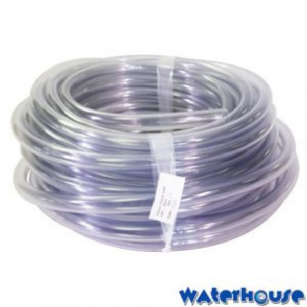 30 Metre roll of 10mm Clear PVC Tubing- Ponds Water Features Aquariums