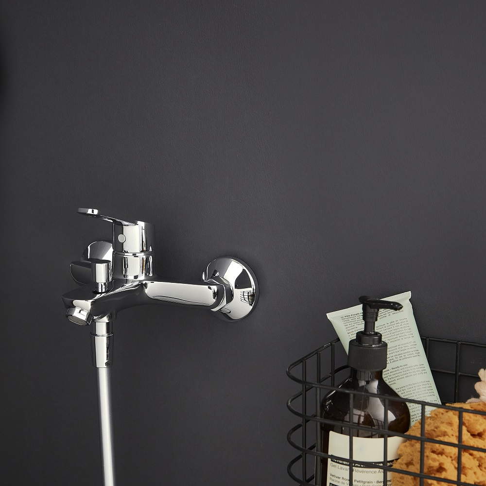 Jacob Delafon Mitigeur Bain Douche Mural Aimé Chrome