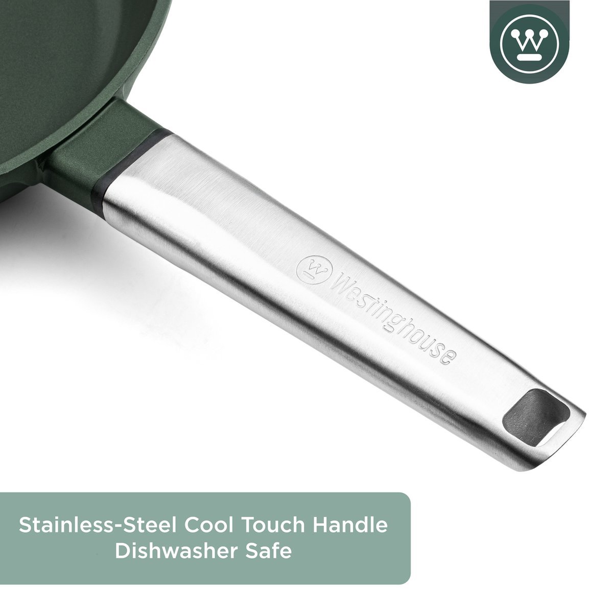 Westinghouse - Série Performance - Poêle À Frire 24 Cm + 28 Cm - Induction - Vert
