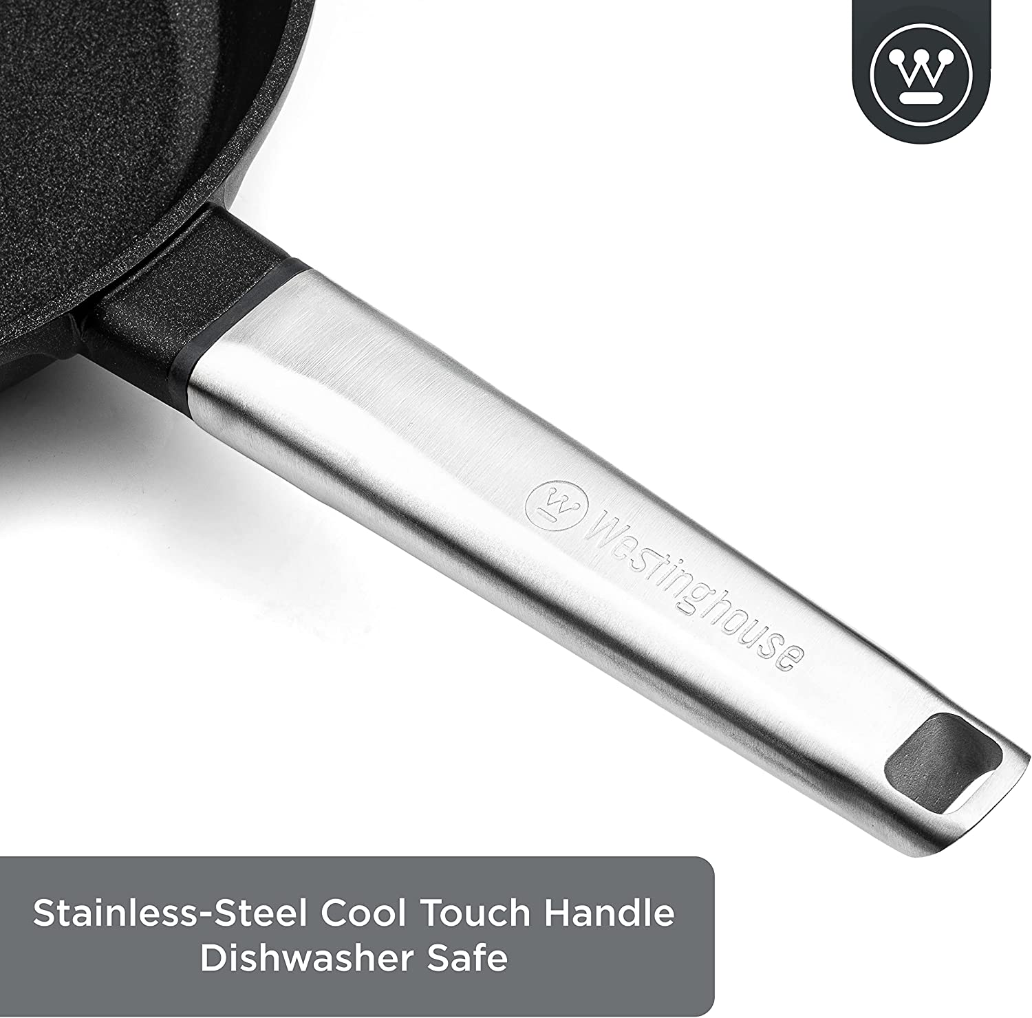 Westinghouse - Série Performance - Poêle Wok 28 Cm - Induction - Noir