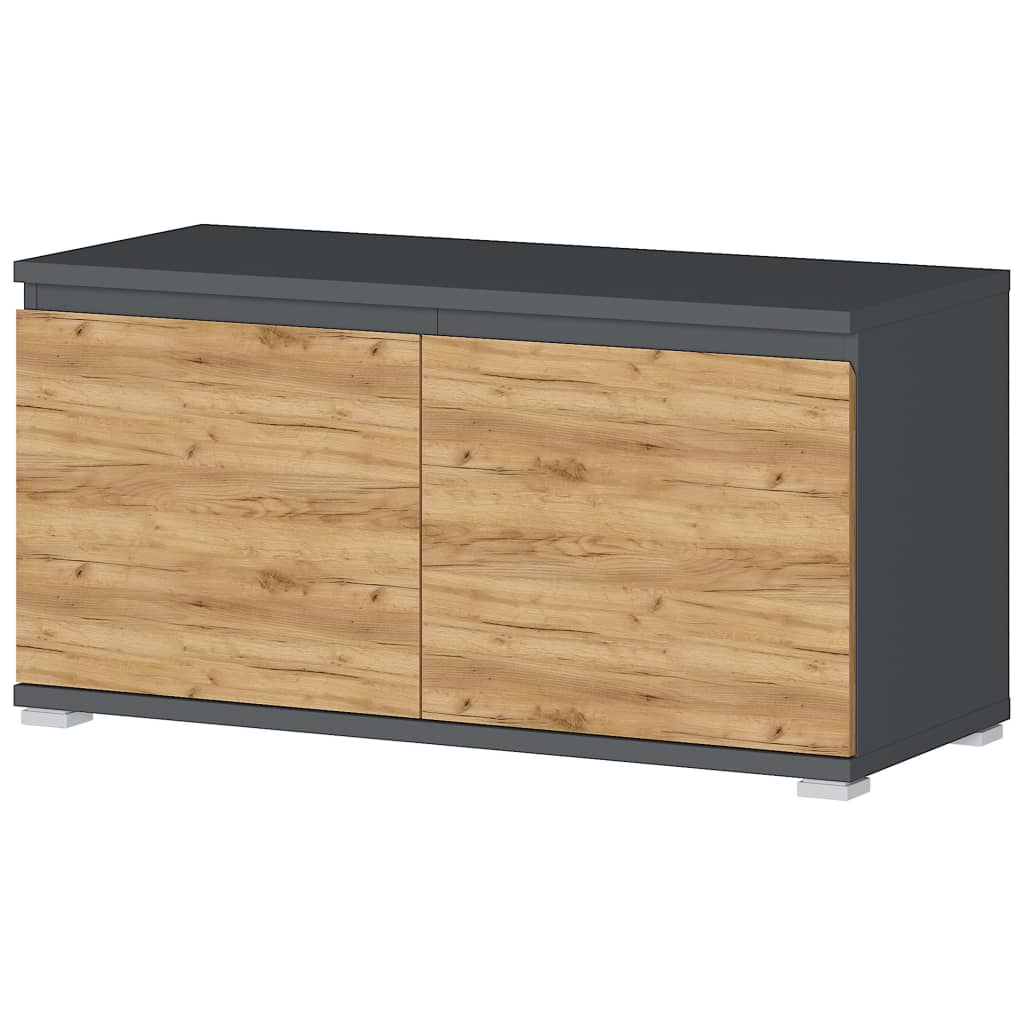 Germania Banc À Chaussures Gw-lissabon Anthracite Et Navarra