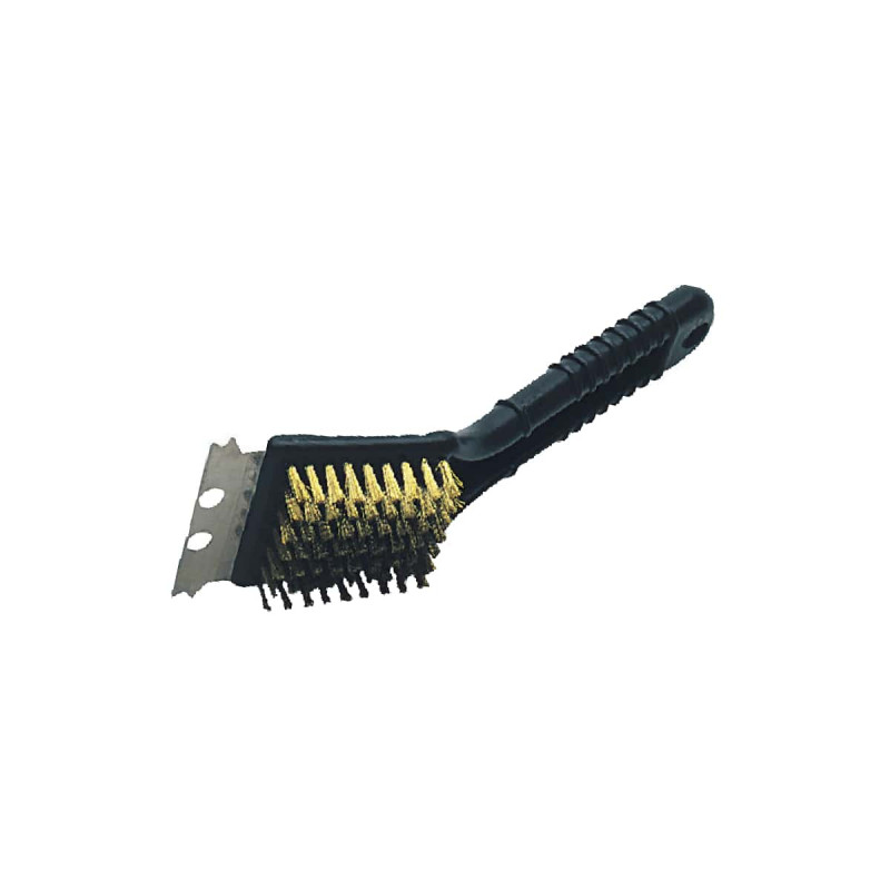 Brosse Pour Grille Campingaz - Pour Barbecue - Manche En Plastique - 21,5cm
