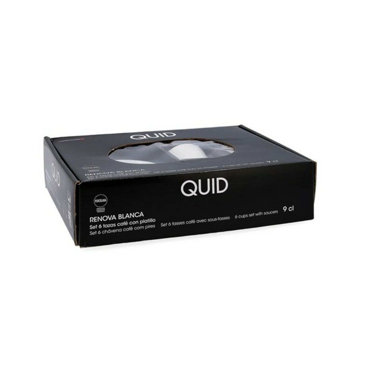 Ensemble De Tasses À Café Quid Revova (12 Pcs) 9 Cl