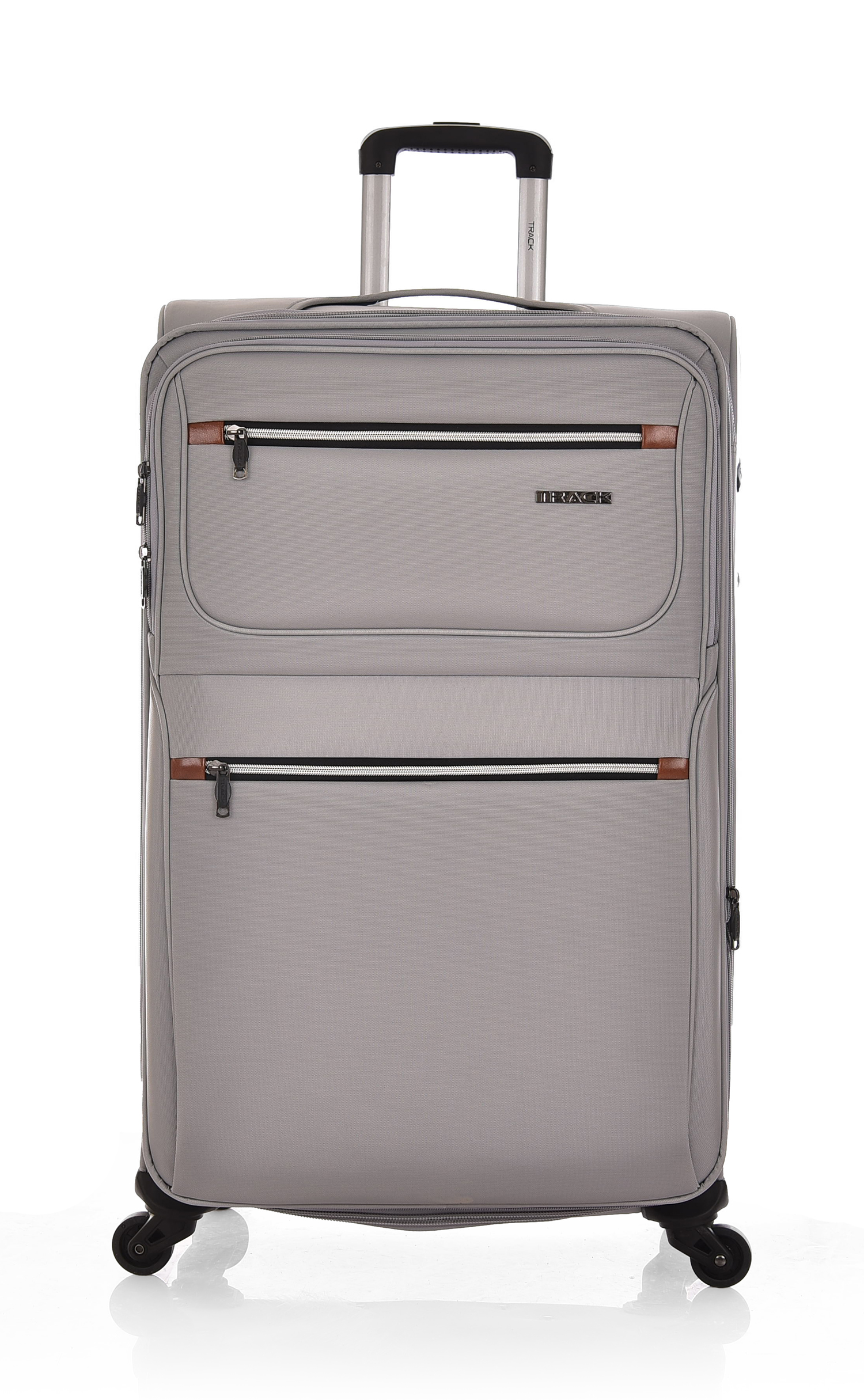 Track Luggage Set (20"/24"/28"),3 Pieces,Grey