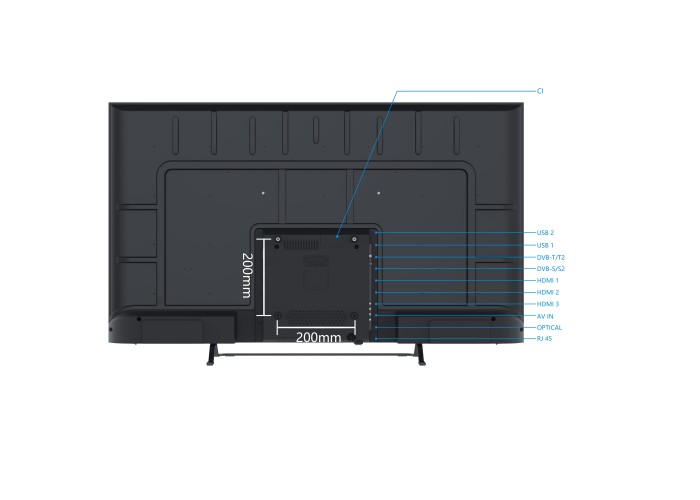 Telecomando Universale Bluetooth Con Controllo Vocale Per Smart Tech TV – Compatibile 50QA20V3, 55UA10V3 E Altri - 2