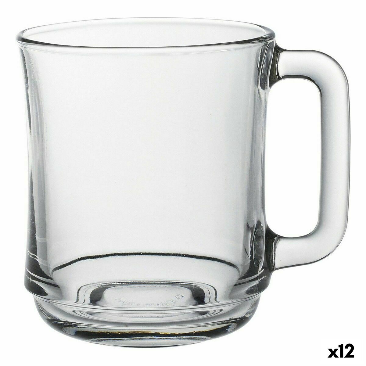 Duralex Lys Créole 4014CR06C0111 - Set di 6 tazze da caffè, 220 ml, in vetro, colore: Marrone