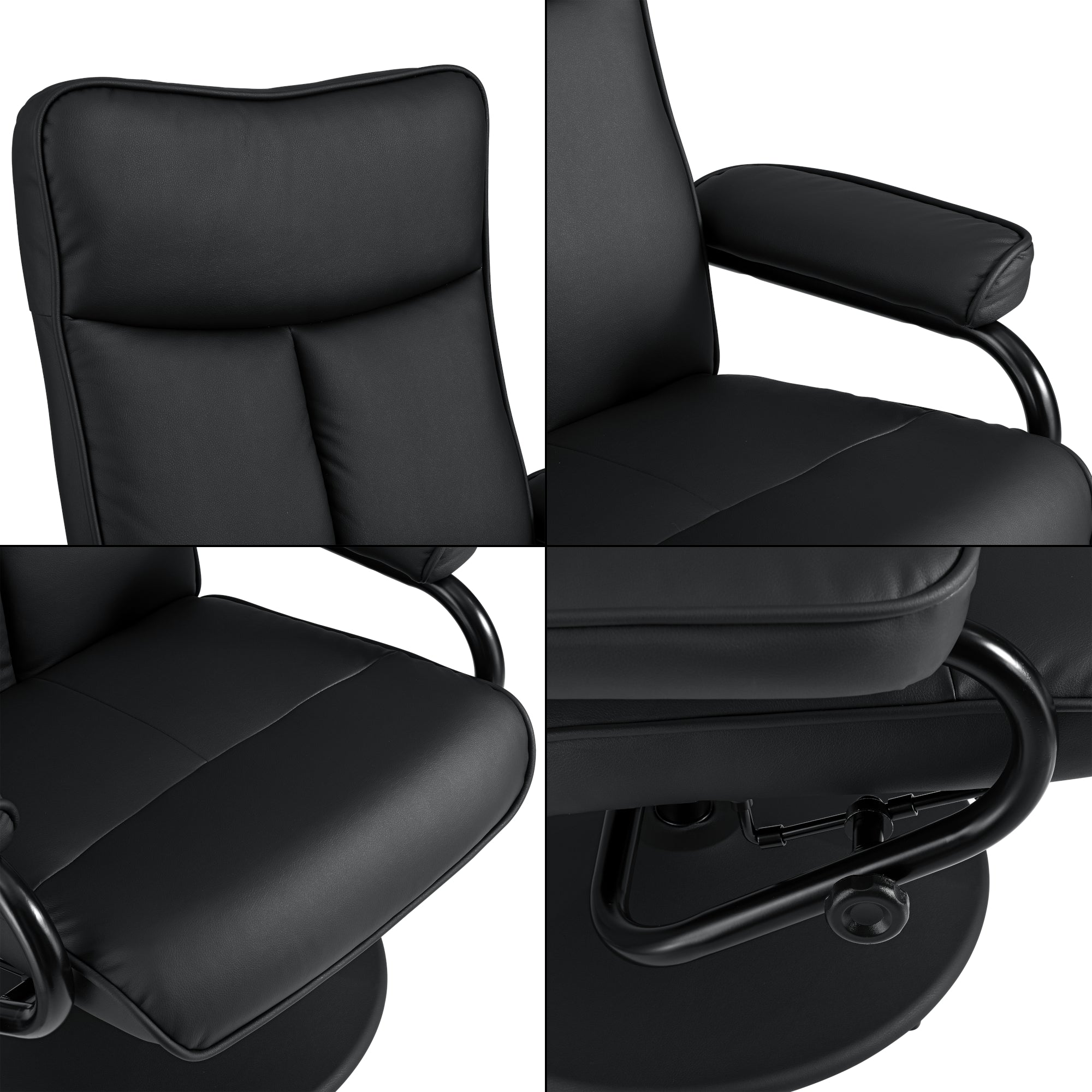 Fauteuil Relaxant Tv Avec Repose-pieds Séparé Inclinable Verrouillable Siège De Déten