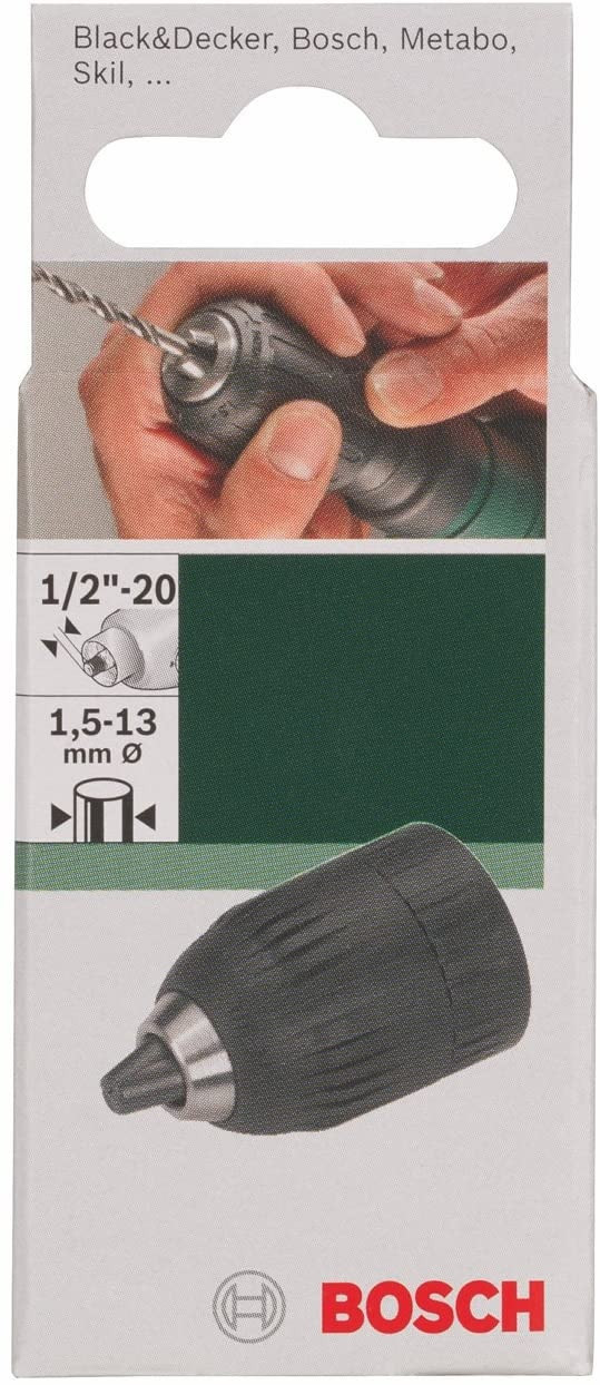 Mandrin Automatique Jusqu'à 13 Mm, 1/2 20 Bosch