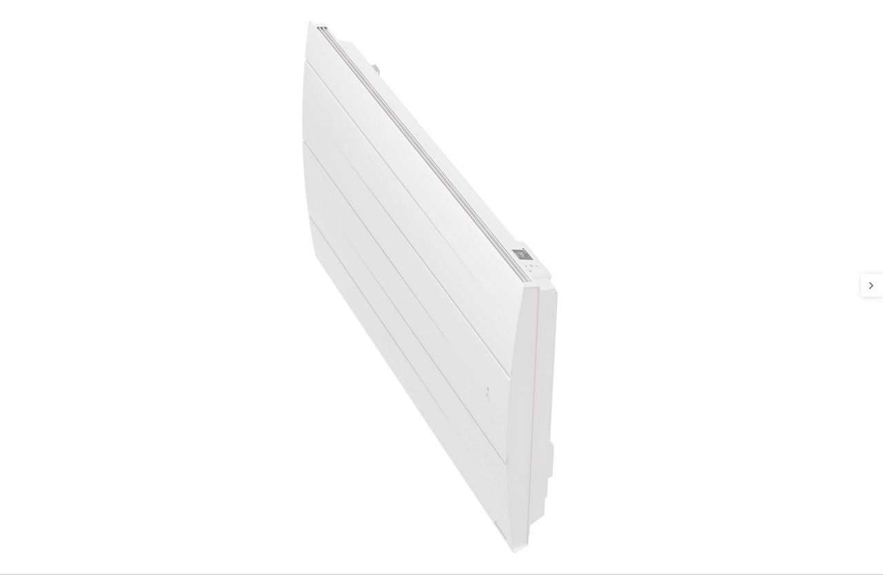 Radiateur Électrique À Inertie  Malao Auto Horizontal Blanc 2000w - Connecté