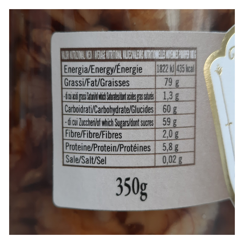 Noix Au Miel D'acacia 350 Gr APICOLTURA BREZZO