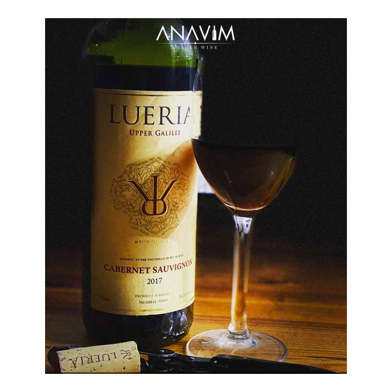 Lueria Cabernet Sauvignon , Grand Vin D'israël  De La Region De Galil - Kosher